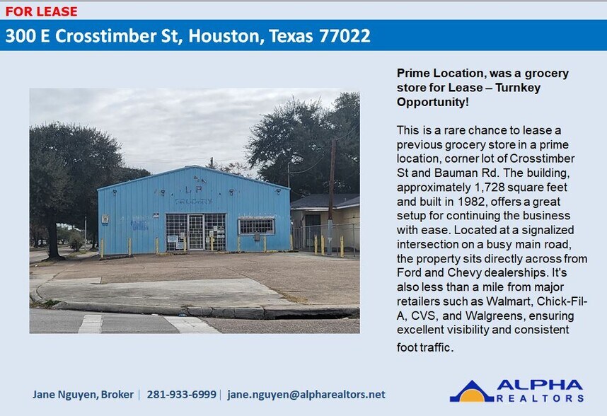 300 E Crosstimbers St, Houston, TX à louer - Photo du bâtiment - Image 2 de 5