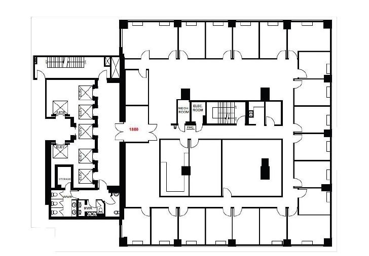 700 Bay St, Toronto, ON for lease Floor Plan- Image 1 of 1