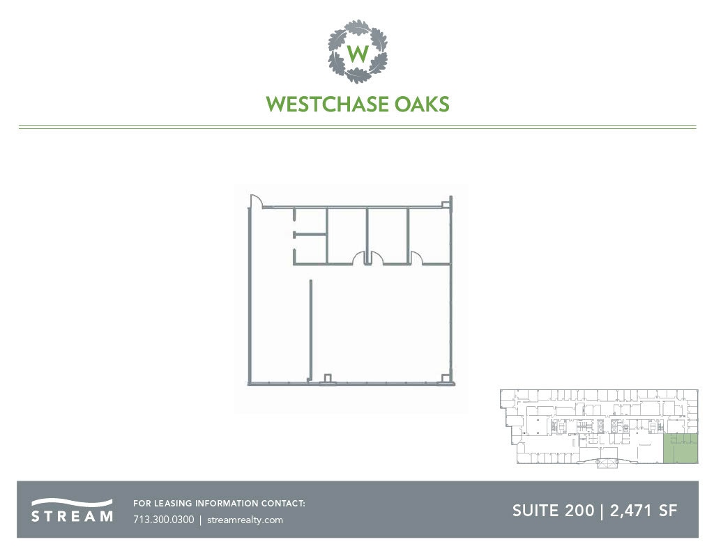 10111 Richmond Ave, Houston, TX for lease Floor Plan- Image 1 of 1