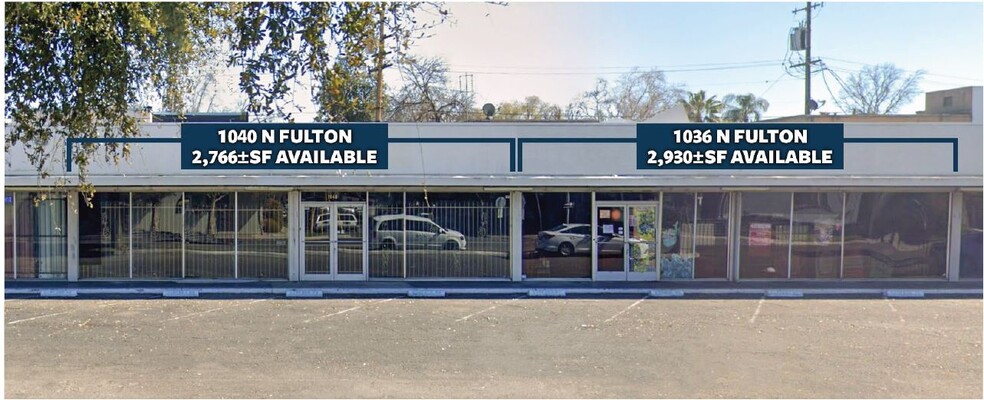 1030-1064 N Fulton St, Fresno, CA for lease - Building Photo - Image 1 of 2