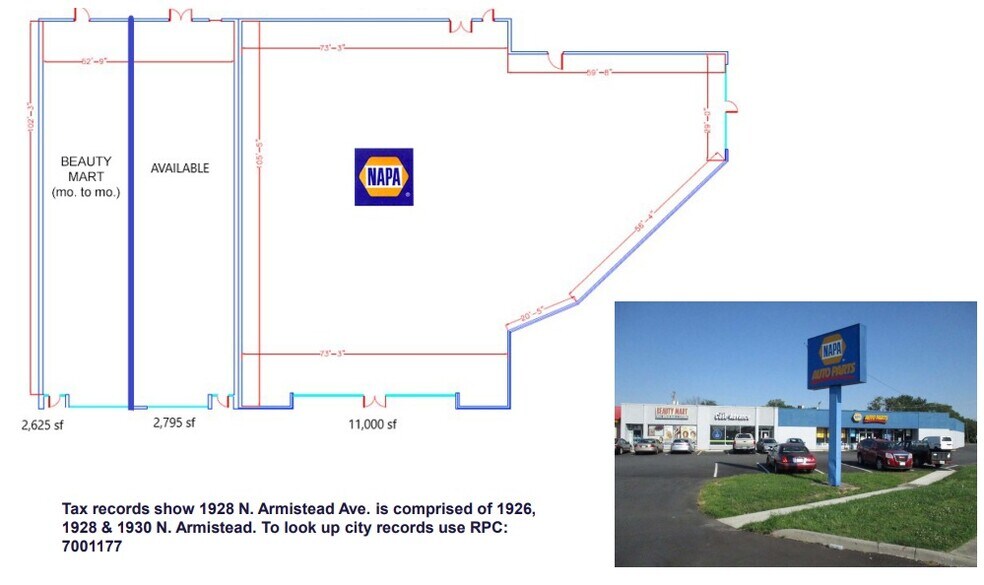 1928 N Armistead Ave, Hampton, VA à vendre - Plan d’étage - Image 2 de 2