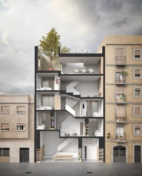 Terrain dans Barcelone, Barcelona à vendre - Photo du bâtiment - Image 1 de 2