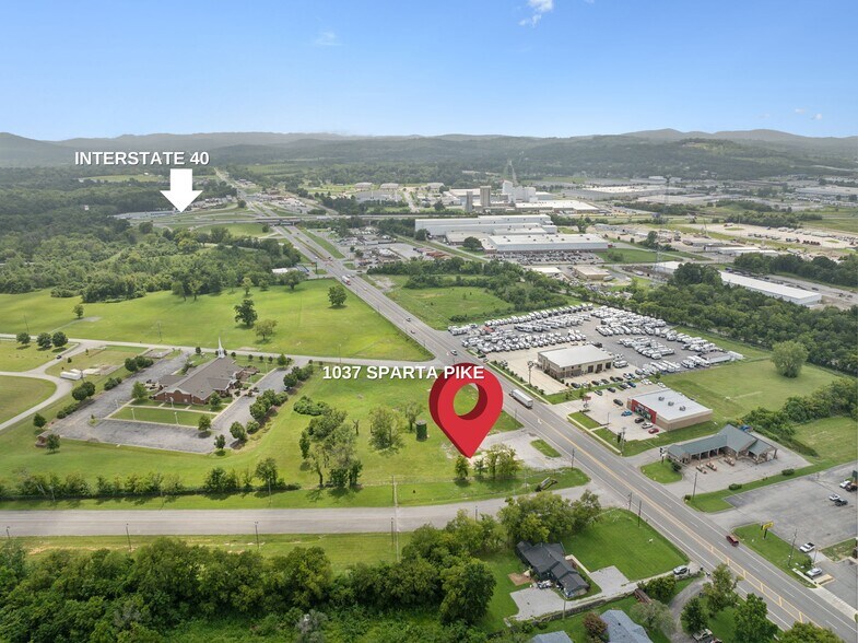 1037 Sparta Pike, Lebanon, TN à vendre - Aérien - Image 3 de 10