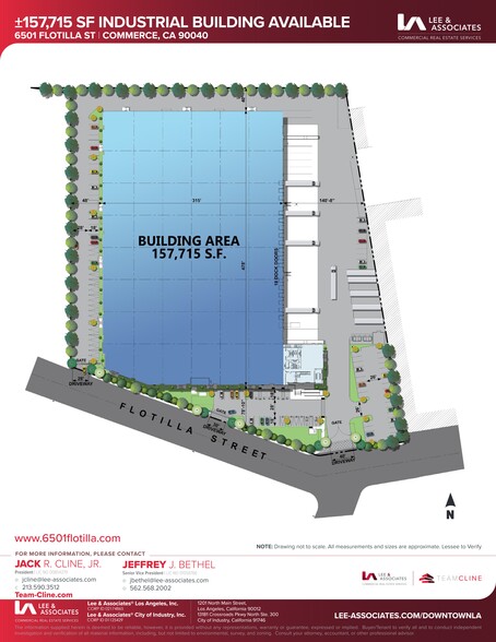 6501 Flotilla St, Commerce, CA à louer - Plan de site - Image 2 de 2