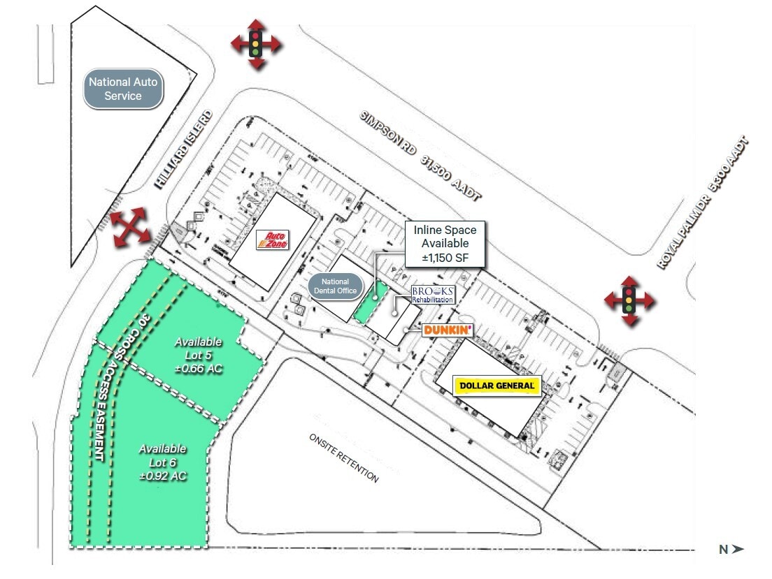 Simpson Rd & Hilliard Isle Rd, Kissimmee, FL for lease Site Plan- Image 1 of 3