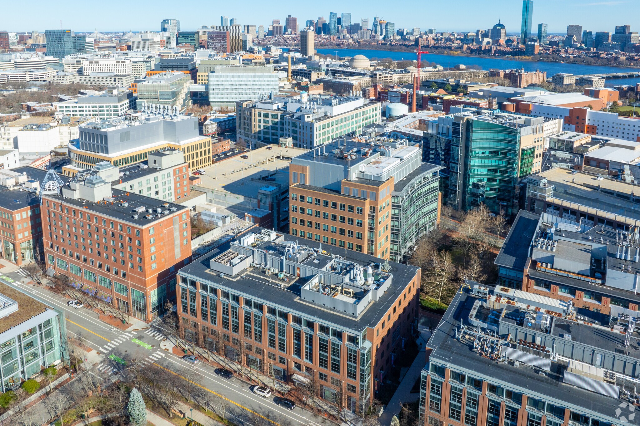 38 Sidney St, Cambridge, MA for lease Aerial- Image 1 of 5