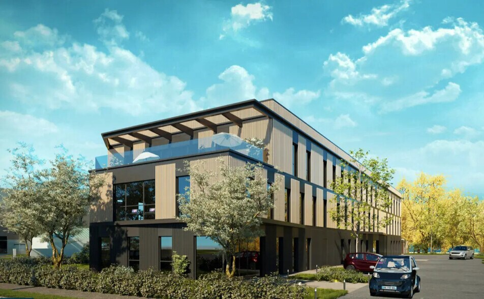 Bureau dans Savigny-le-Temple à louer - Photo du bâtiment - Image 2 de 5