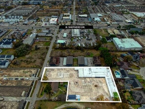 803 Curtin St, Houston, TX - Aérien Vue de la carte - Image1
