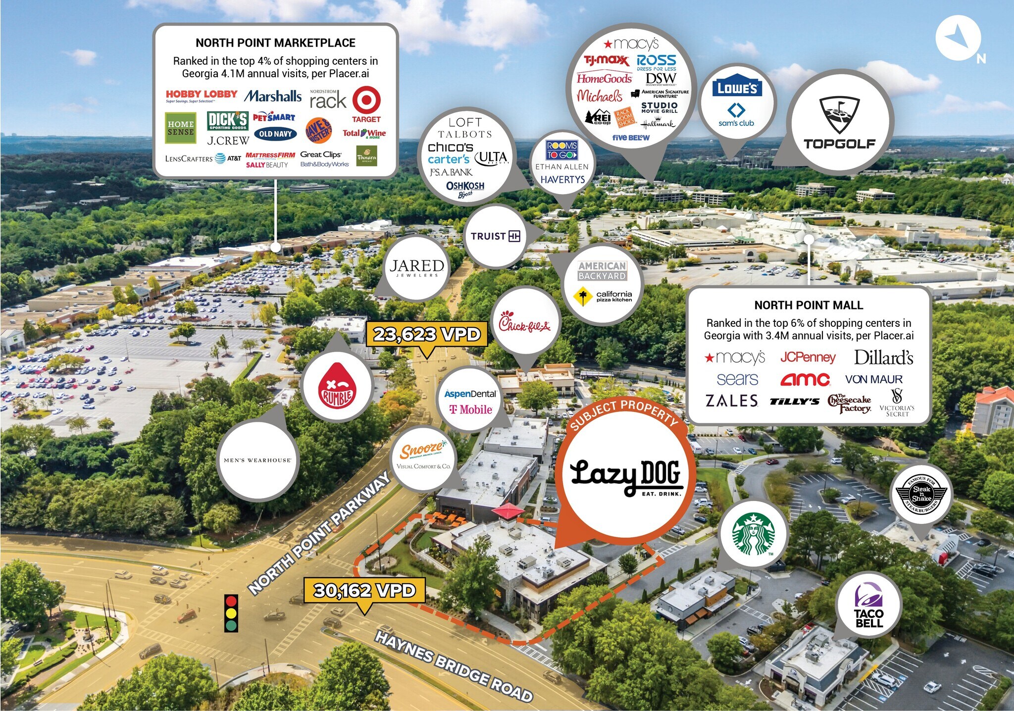 10800 Haynes Bridge Rd, Alpharetta, GA à vendre Photo du bâtiment- Image 1 de 6