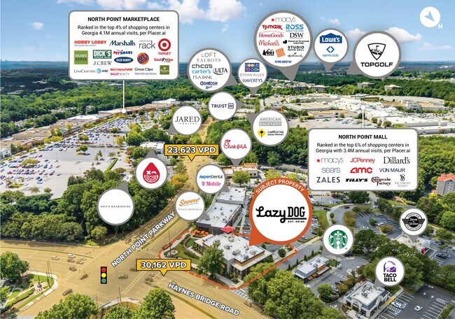 More details for 10800 Haynes Bridge Rd, Alpharetta, GA - Retail for Sale