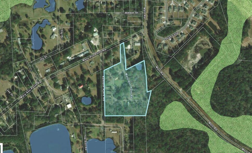 3621 Mary Ann Point Rd, Johns Island, SC à vendre - Photo du bâtiment - Image 2 de 3