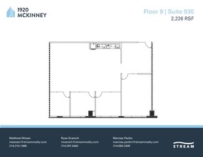 1920 McKinney Ave, Dallas, TX à louer Plan d  tage- Image 1 de 1