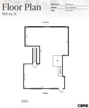 1185-1187 St Clair Ave W, Toronto, ON for lease Floor Plan- Image 1 of 1