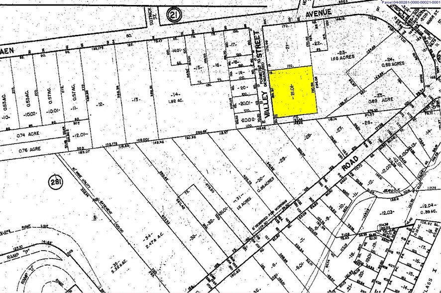 5-7 Valley St, Hawthorne, NJ à louer - Plan cadastral - Image 3 de 5