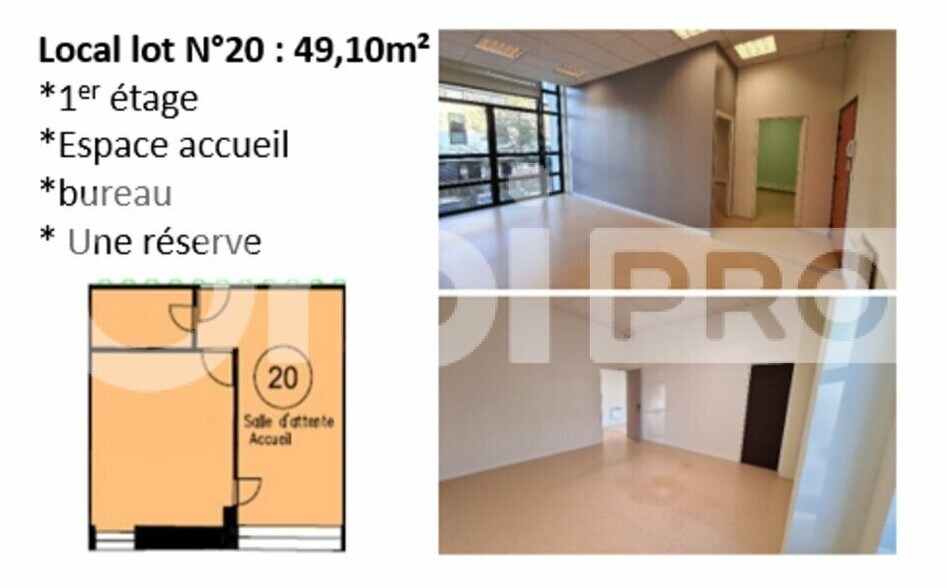 Office in Soissons for lease - Interior Photo - Image 2 of 5