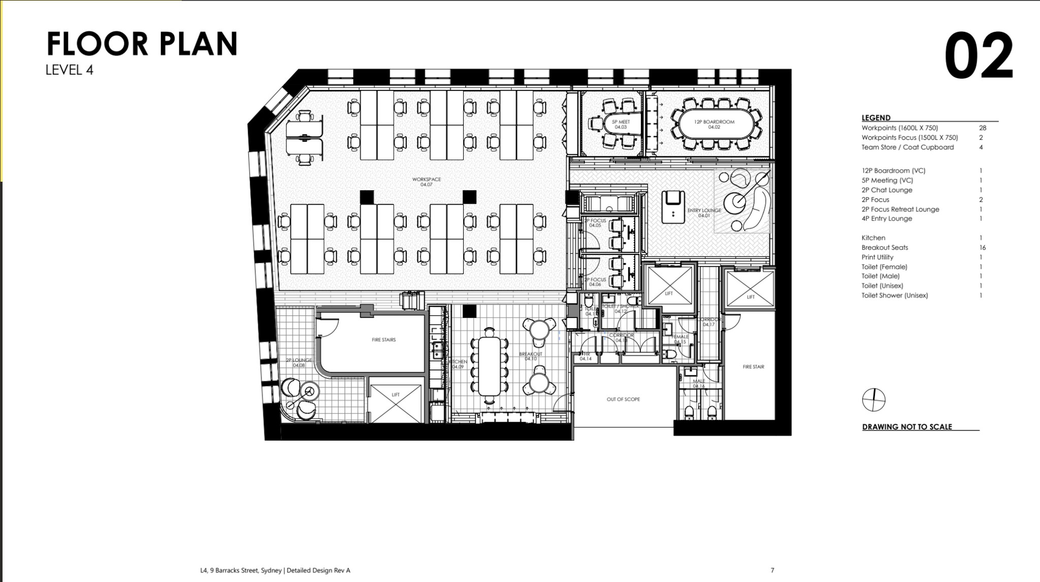 9 Barrack St, Sydney à louer Plan d’étage- Image 1 de 1