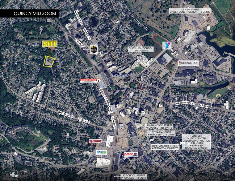 27 Glendale Rd, Quincy, MA for lease - Aerial - Image 2 of 3