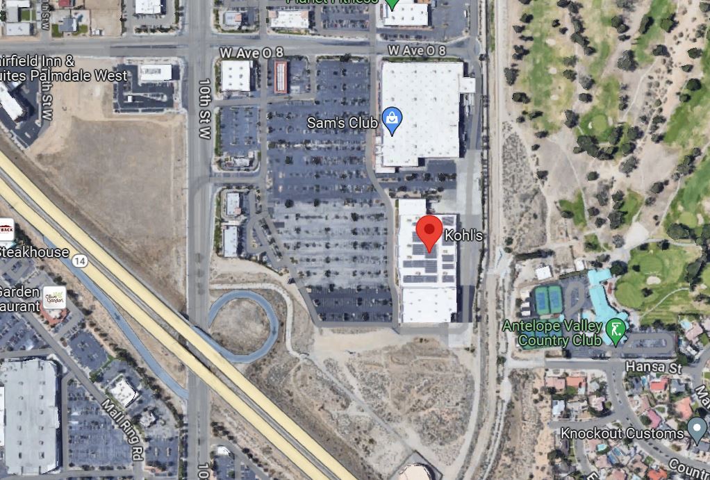 39850 10th St W, Palmdale, CA for lease Aerial- Image 1 of 3