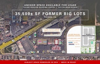 Plus de détails pour 1675 Hillman St, Tulare, CA - Commerce de détail à louer