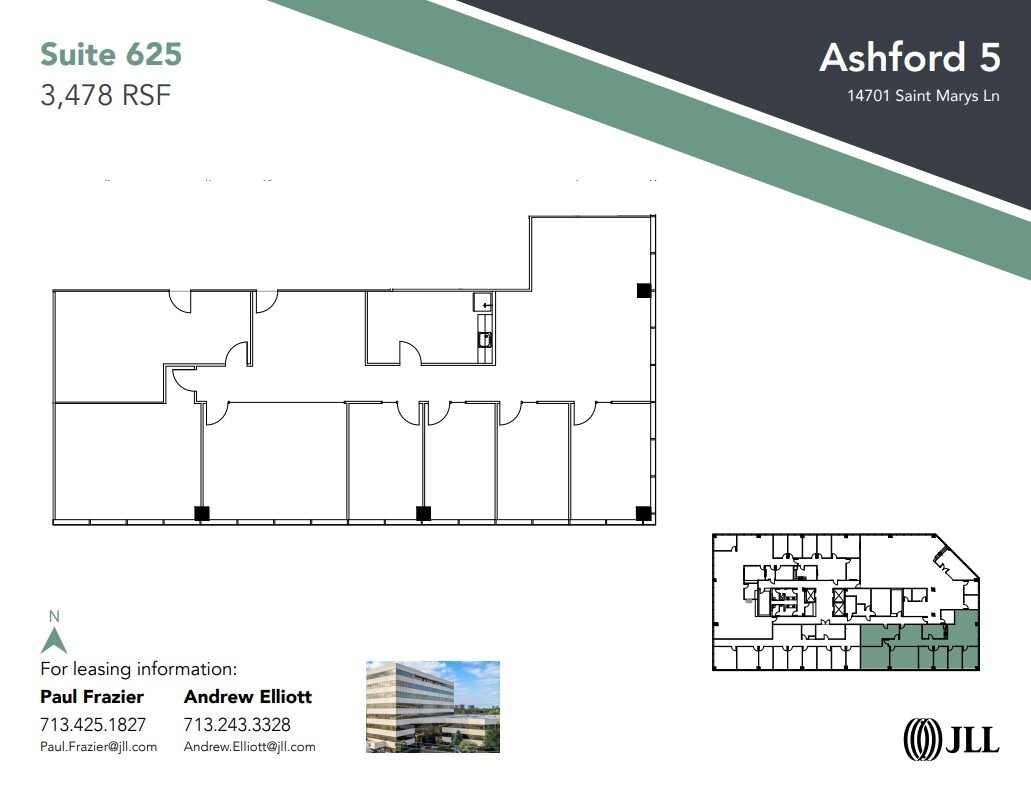 14701 St. Marys Ln, Houston, TX for lease Floor Plan- Image 1 of 1