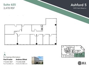 14701 St. Marys Ln, Houston, TX for lease Floor Plan- Image 1 of 1