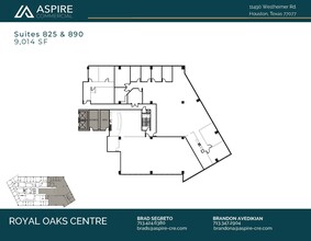 11490 Westheimer Rd, Houston, TX for lease Floor Plan- Image 2 of 2