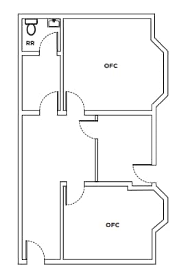 20 S Santa Cruz Ave, Los Gatos, CA à louer Plan d’étage- Image 1 de 1