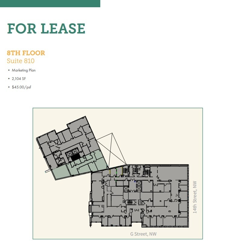 700 14th St NW, Washington, DC for lease Floor Plan- Image 1 of 1