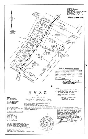 2002 S Fraser St, Georgetown, SC for sale - Plat Map - Image 3 of 4