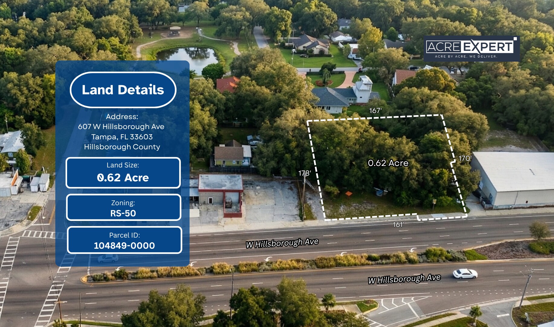 607 W Hillsborough Ave, Tampa, FL à vendre Photo principale- Image 1 de 4