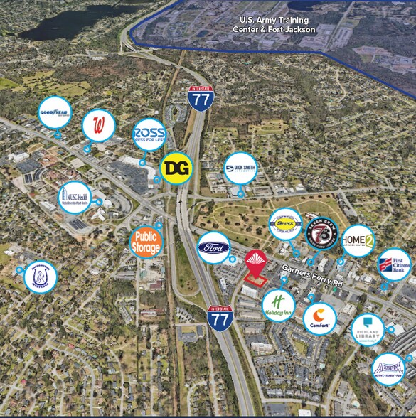 140 E Exchange Blvd, Columbia, SC à louer - Photo du bâtiment - Image 2 de 4