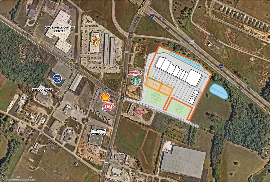 0 Genesis Rd, Crossville, TN à louer - Aérien - Image 1 de 1