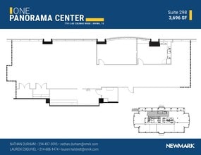 7701 Las Colinas Rdg, Irving, TX for lease Floor Plan- Image 1 of 1