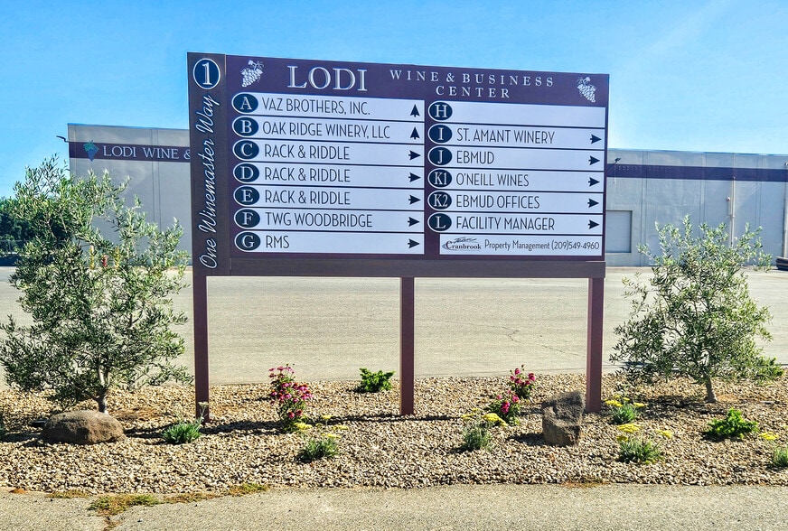 1 Wine Master Way, Lodi, CA for lease - Building Photo - Image 3 of 7
