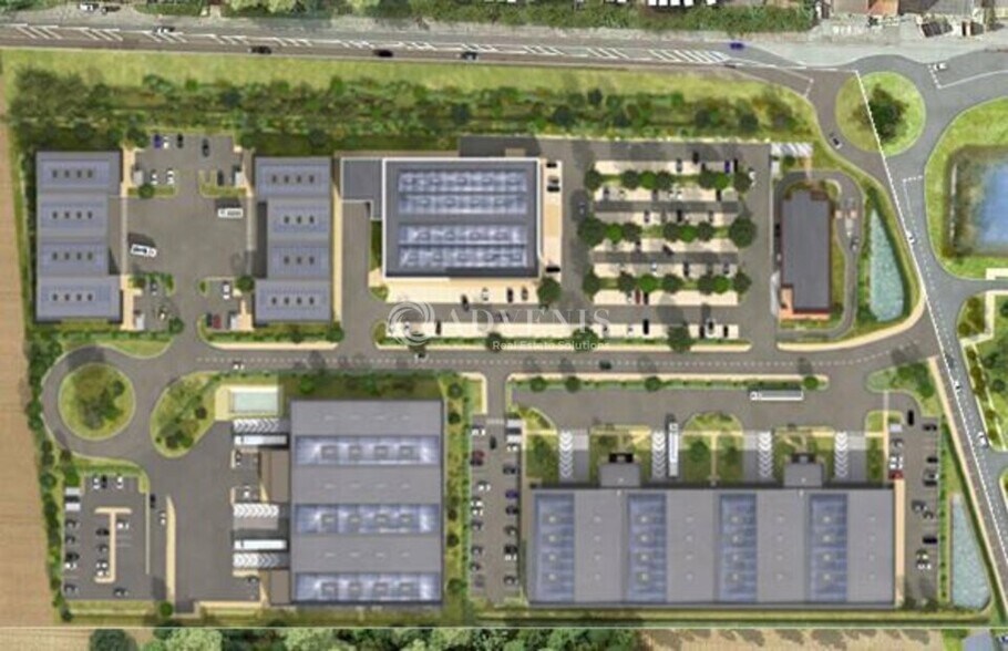 Flex in Survilliers for sale - Site Plan - Image 2 of 5