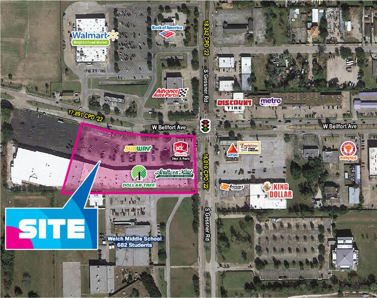 SWC W Bellfort Ave & Gessner Rd, Houston, TX à vendre - Photo du bâtiment - Image 2 de 21