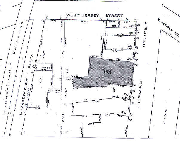 80 Broad St, Elizabeth, NJ à louer - Plan cadastral - Image 3 de 3