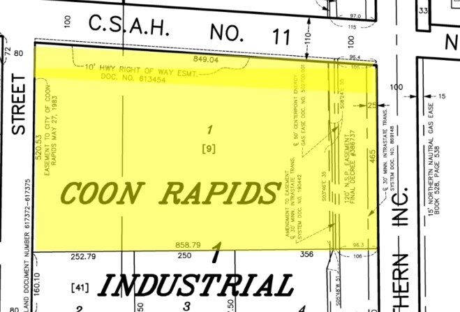 1200 Northdale Blvd NW, Coon Rapids, MN à louer Plan cadastral- Image 1 de 2