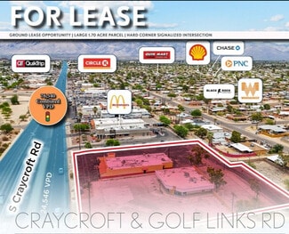 More details for 2545 S Craycroft Rd, Tucson, AZ - Land for Lease
