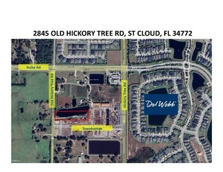 Plus de détails pour 2845 Old Hickory Tree Rd, Saint Cloud, FL - Terrain à vendre