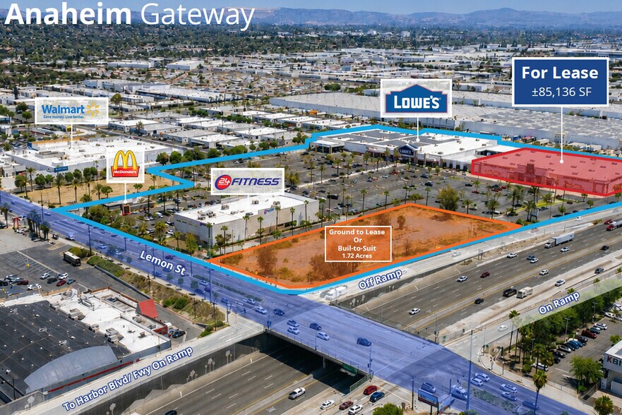 1500 N Lemon St, Anaheim, CA à louer - Photo du bâtiment - Image 2 de 2