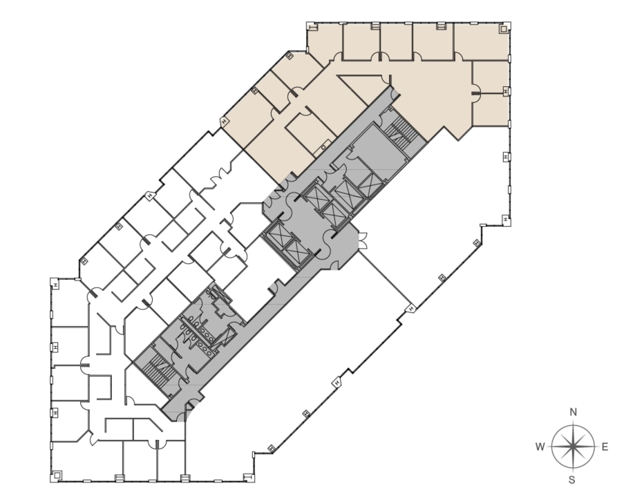 501 W Broadway, San Diego, CA for lease Floor Plan- Image 1 of 1