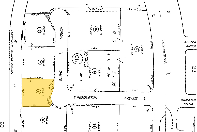 2230 Huron Dr, Santa Ana, CA à louer - Plan cadastral - Image 3 de 3