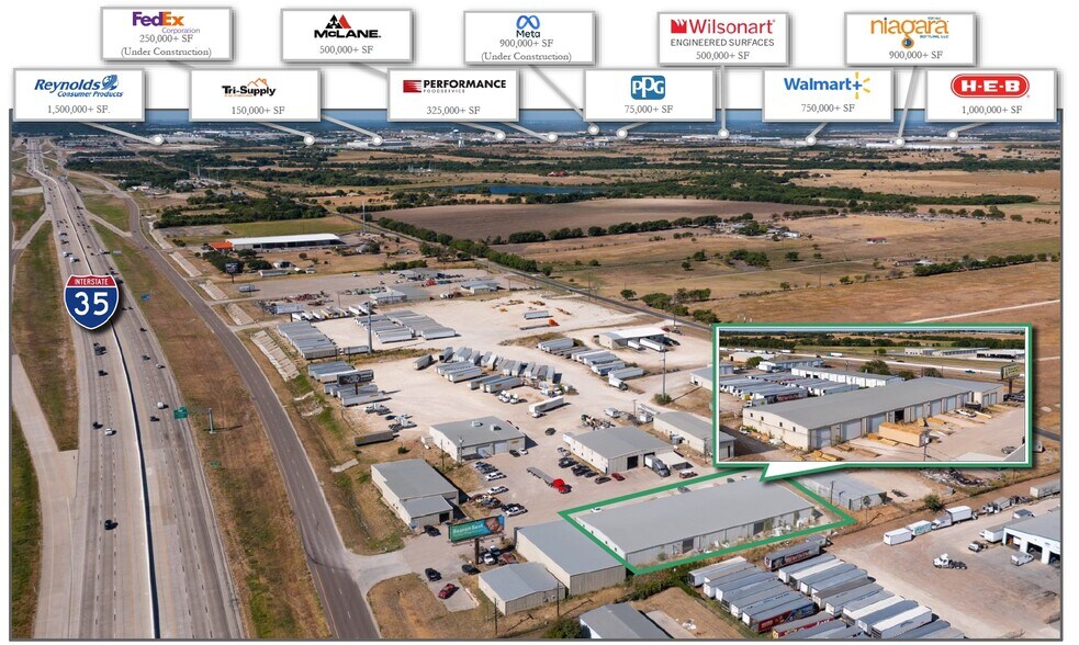 7626 N General Bruce Dr, Temple, TX à louer - Photo du bâtiment - Image 1 de 20