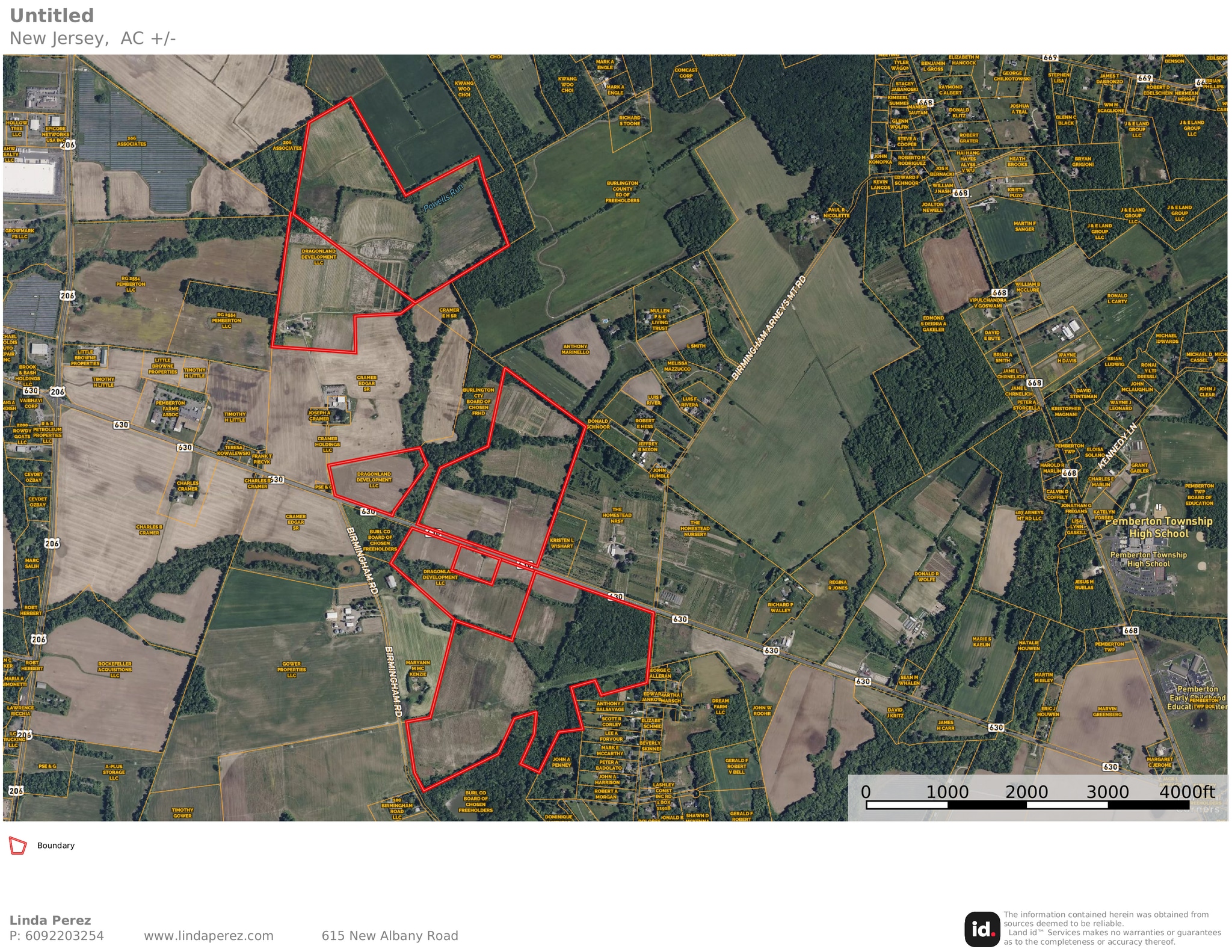 0 North Pemberton Road, Pemberton, NJ à vendre Aérien- Image 1 de 5