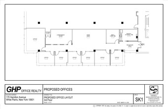 170 Hamilton Ave, White Plains, NY à louer Plan de site- Image 1 de 1