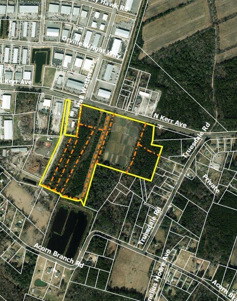 2775 N Kerr Ave, Wilmington, NC for sale - Aerial - Image 2 of 3