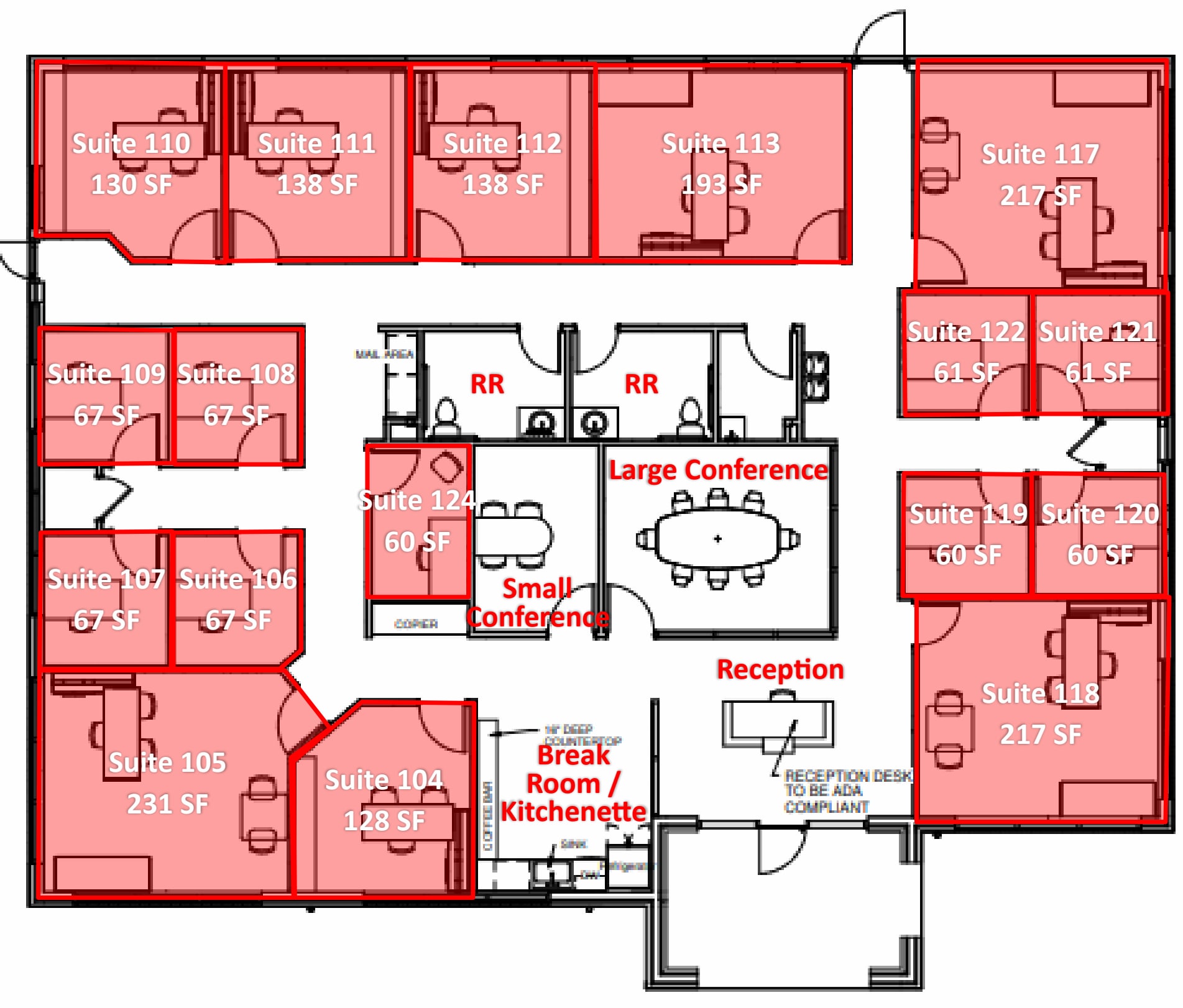 3622 Duchess, Denton, TX for lease Floor Plan- Image 1 of 1
