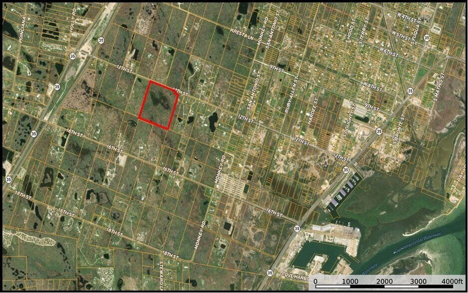 1525 W 12th St, Rockport, TX à vendre - Aérien - Image 3 de 10