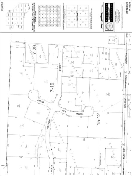 495 NE Holladay St, Cornelius, OR for lease - Plat Map - Image 2 of 13